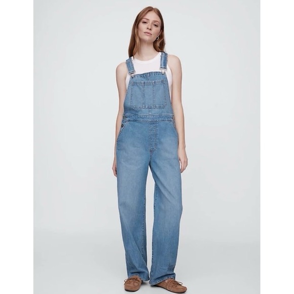 Gap Denim overalls size medium tall - Picture 9 of 9